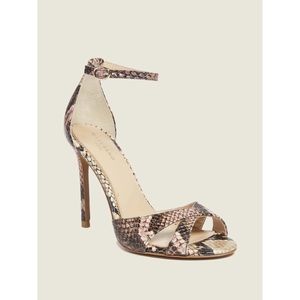Abiele Leather Stiletto Sandal